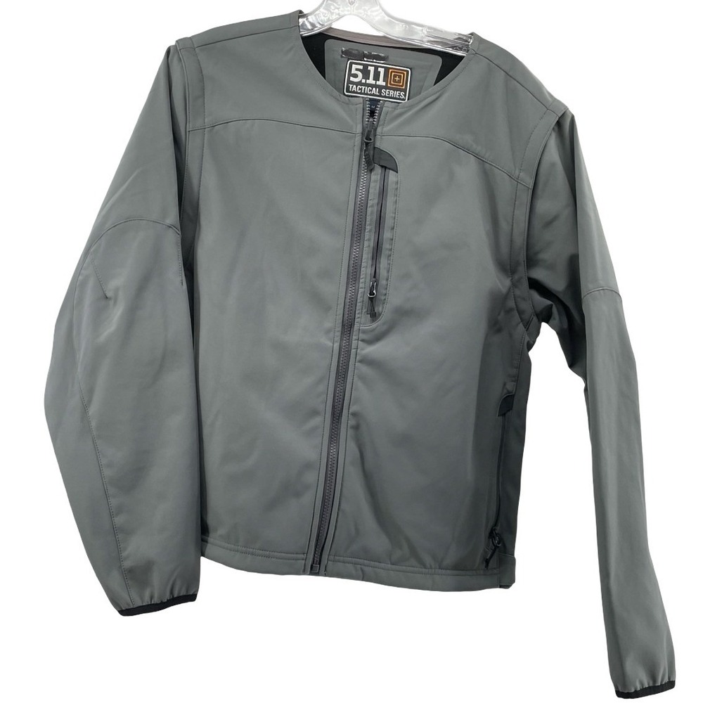 5.11 Tactical Men's Jacket Softshell Grey Polyester Medium